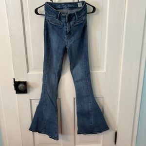 Free People We the People Just Float On Flare Jeans size 26